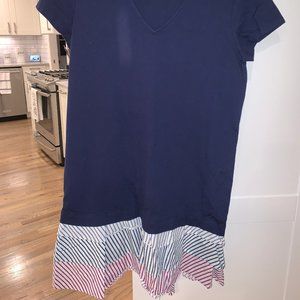 Halogen Ruffle Hem Knit Dress